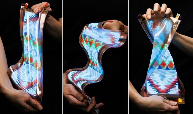 Photo 1 Lg Displays Stretchable Display