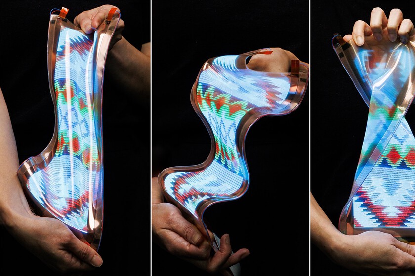Photo 1 Lg Displays Stretchable Display