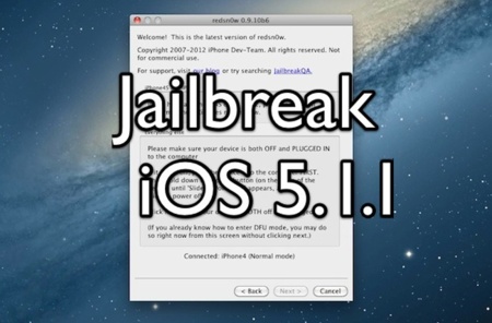 Jailbreak para iOS 5.1.1 tethered disponible