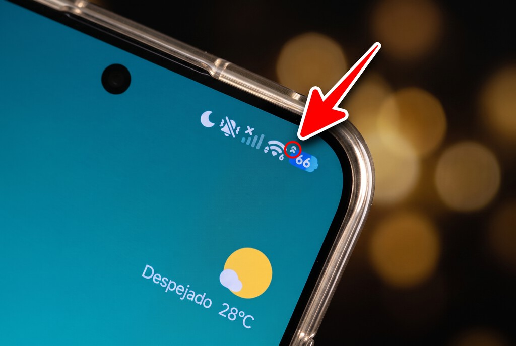 El icono de las dos flechas hacia arriba o con forma de velocímetro en tu Android: qué indica y por qué te interesa verlo