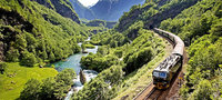 Flaamsbana, el tren de los fiordos noruegos