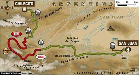 Recorrido Etapa3 Dakar2015