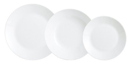 El que no estrena vajilla es porque no quiere: vajilla de 18 piezas Arcopal Zelie en color blanco por 8,99 euros en Amazon