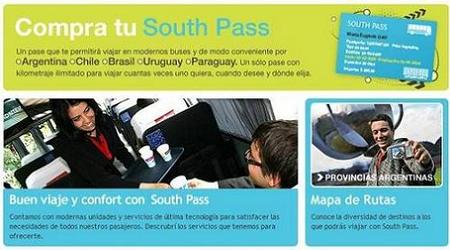 South Pass, pase para viajar en bus por algunos destinos sudamericanos
