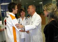 Tito Rabat recibe el alta hospitalaria