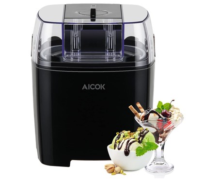 La heladera más vendida de Amazon solo cuesta 39,99 euros y nos permite hacer helados para la toda la familia en 15 minutos