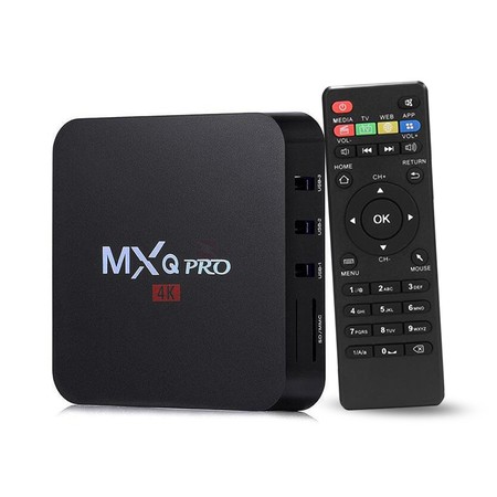 Oferta Flash: TV Box con Android Nougat MXQ Pro por 18,99 euros y envío gratis