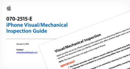 Se filtra la guía de inspección visual y mecánica del iPhone