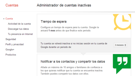 Google lanza una nueva herramienta para administrar cuentas inactivas
