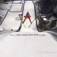 Drones de 243 gramos persiguen a esquiadores a 130 km/h: el futuro de las retransmisiones de los Juegos Olímpicos es ahora 