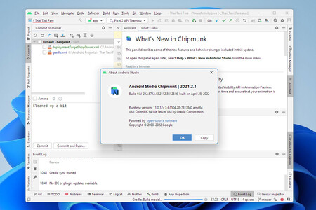 Android Studio Chipmunk 2021.2.1 ya disponible con previsualización de animaciones de Compose y otras novedades