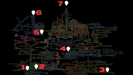 Ubicaciones Senor Seta Silksong