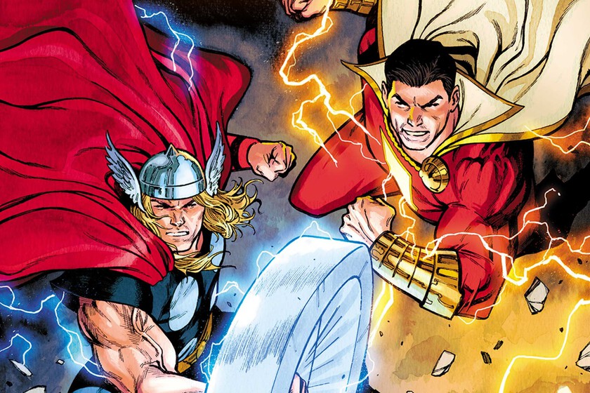 Marvel y DC lanzan un nuevo crossover gratis por tiempo limitado: el cómic digital de Thor y Shazam