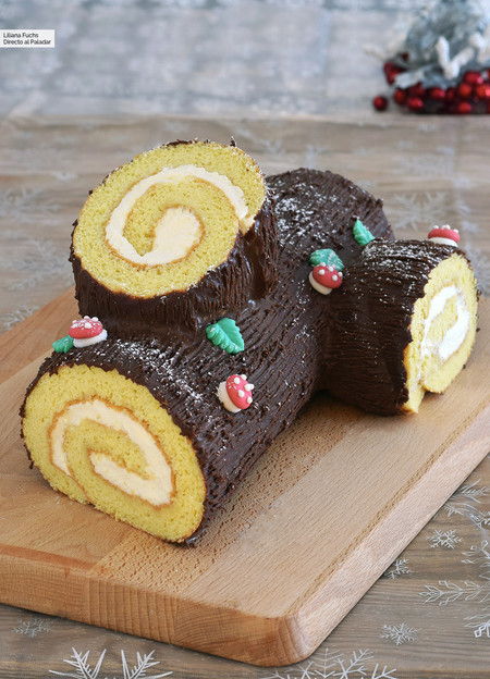 Tronco de Navidad o Bûche de Nöel