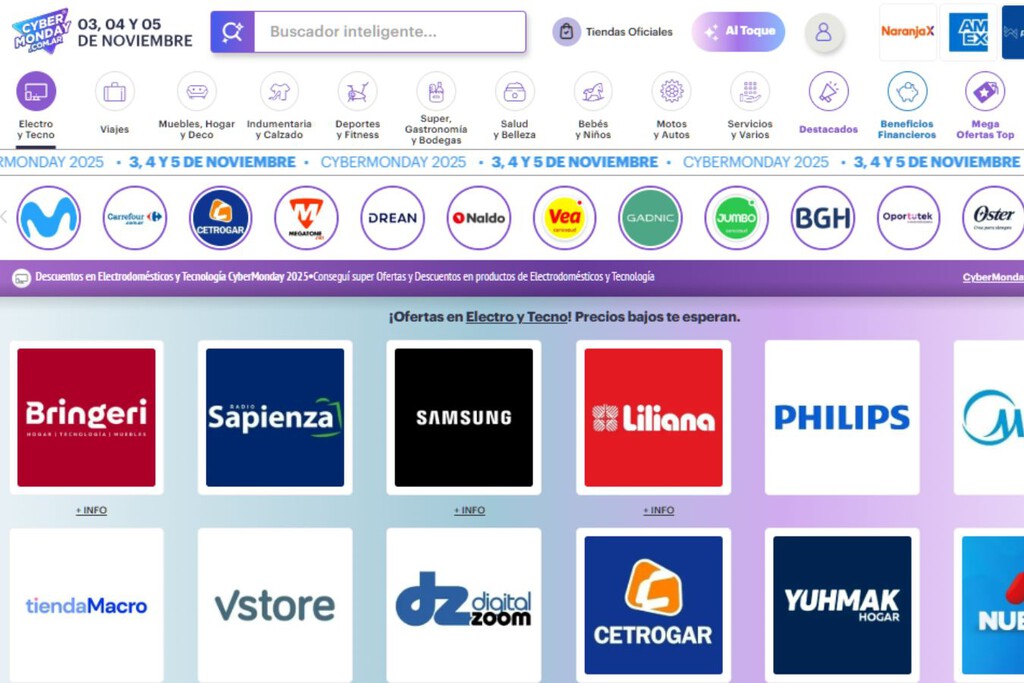 Cyber Monday en Argentina 2025: Motorola, Xiaomi, Samsung y Sony lanzan ofertas destacadas en celulares y auriculares 