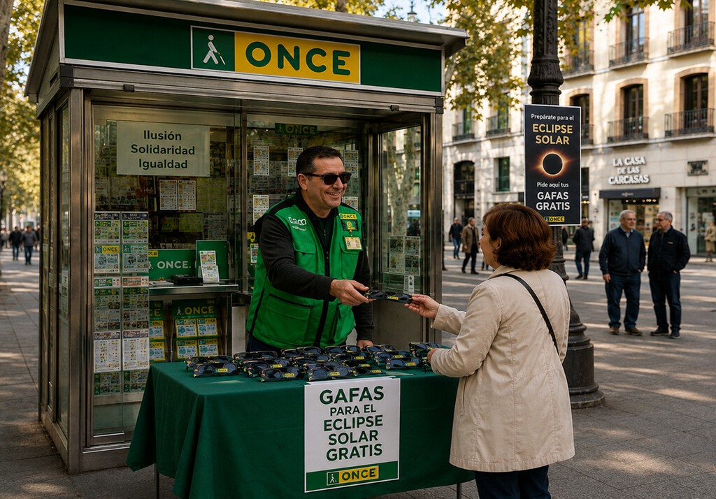 Desde hoy ya puedes conseguir gratis las gafas que reparte el Gobierno para ver el eclipse