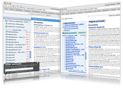 Tema Mac para Google reader