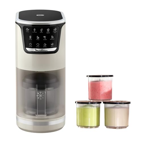 Moulinex Dolci, Heladera, 10 programas en 1, Blanca