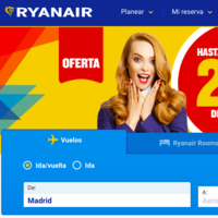 Ryanair oferta más de 500.000 asientos con un 20% de descuento, hasta mañana 22 de mayo.
