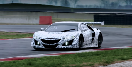 Acura NSX GT3, si sentías que algo le faltaba al NSX era seguramente una versión de carreras