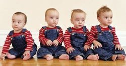 Siete hijos en tres años: primero trillizos y ahora, cuatrillizos