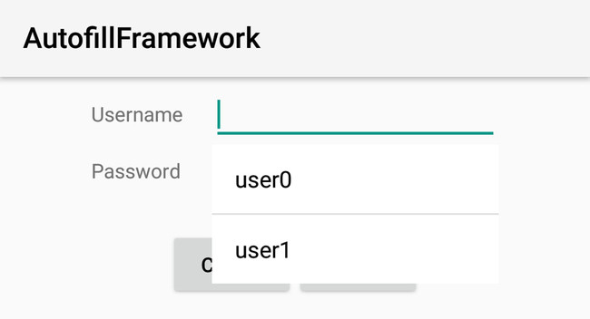 Autofill