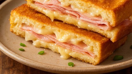 Pan relleno de jamón y queso listo en 10 minutos: receta fácil para un desayuno delicioso de Recetas y Más TV