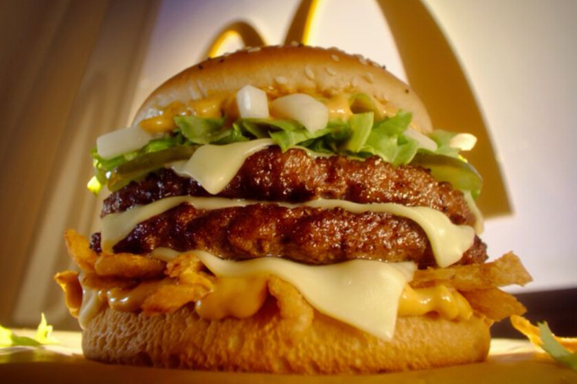 Hamburguesa Big Arch Mcdonalds