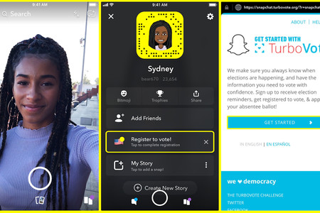 Snapchat asegura que aún es relevante en jóvenes: hizo que 418.000 se registraran para votar en EEUU