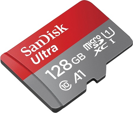 Tarjeta de memoria MicroSD de 128GB Sandisk Ultra a su precio mínimo en Amazon: 25,89 euros