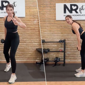 Noelia Rodriguez, entrenadora experta en menopausia: "Con esta rutina podrás hacer ejercicios de piernas sin que te duelan las rodillas" 