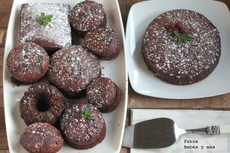 bizcochos de chocolate grupo