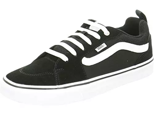 Vans Filmore, Zapatillas Hombre, Suede Canvas Black White, 42 EU