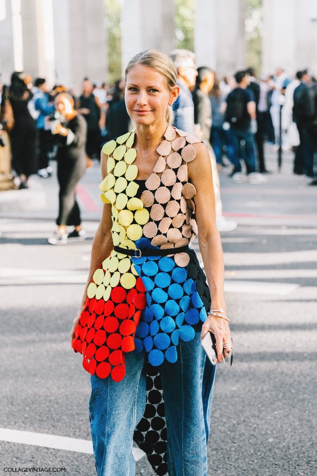 Pfw Paris Fashion Week Ss17 Street Style Outfits Collage Vintage Rochas Courreges Dries Van Noten Lanvin Guy Laroche 211 1600x2400