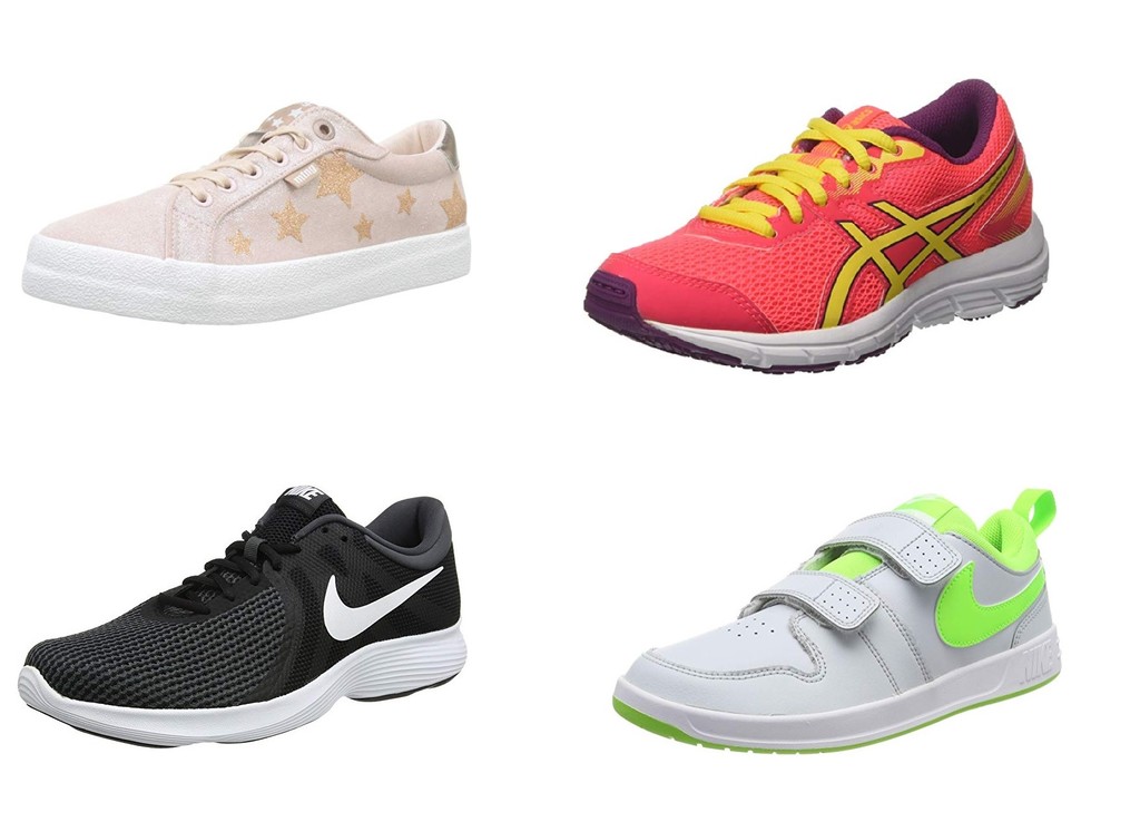 Chollos en tallas sueltas de zapatillas Mustang, Nike o Asics en Amazon