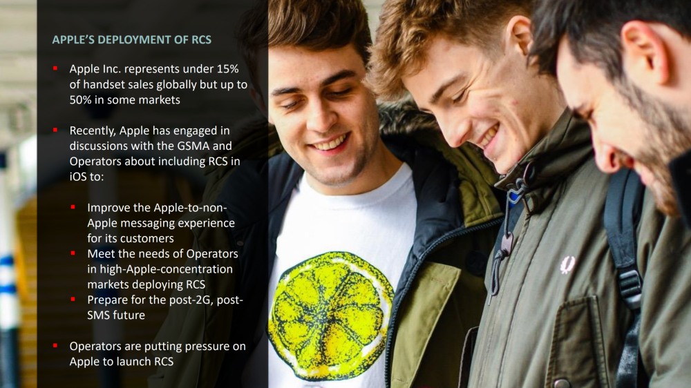 Apple podría adoptar el nuevo protocolo RCS 1 Apple Rcs