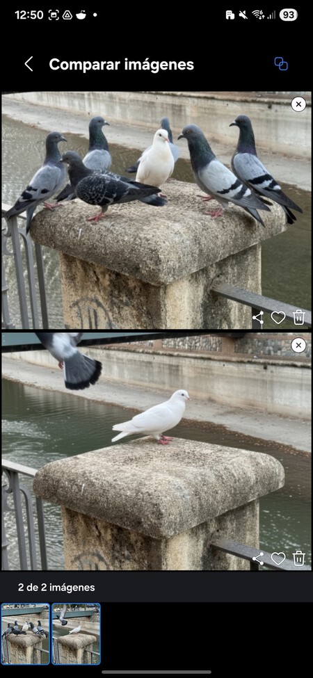 Comparativa de fotos