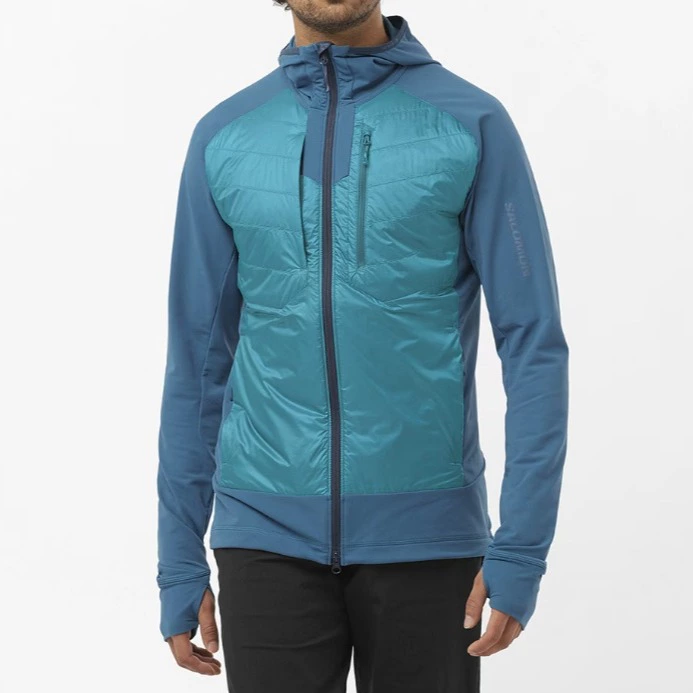 Chaqueta de hombre Salomon Elixir Hybrid Hooded