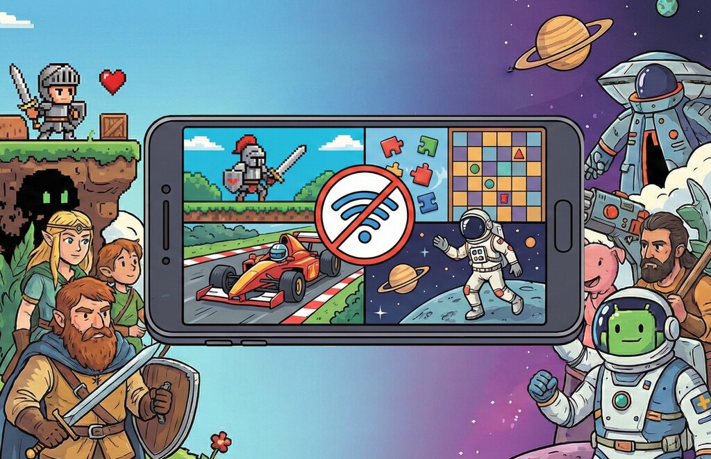 Los 100 mejores juegos Android sin conexión a Internet para no gastar datos 