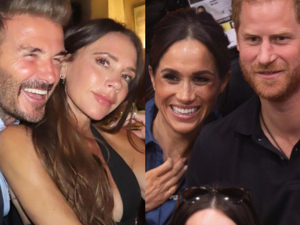 Meghan y Harry echan gasolina a la guerra de los Beckham: el encuentro clandestino que no habrá sentado bien a David y Victoria 