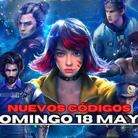 Códigos Free Fire Max hoy Domingo 18 de mayo con recompensas gratuitas 