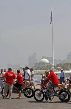 Rally de Abu Dhabi 2009, etapa prólogo