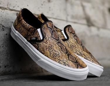 Culebrea con las nuevas Vans Snake Collection