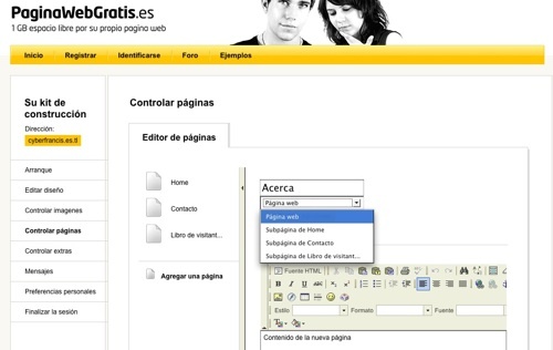 PaginaWebGratis