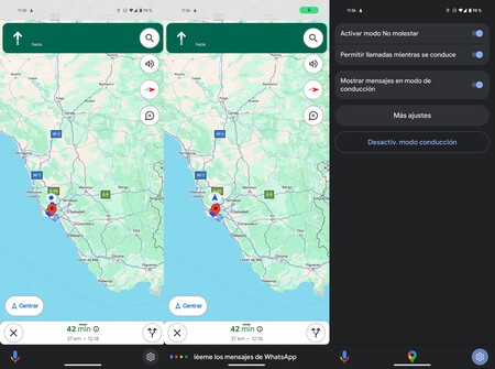 Google Maps Conducción