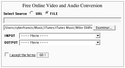 Media Convert vx2, sencillo conversor online