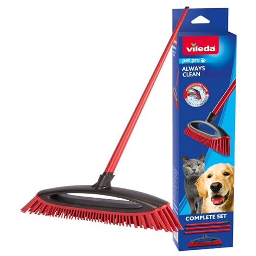 Vileda Escoba de Goma para pelos de Mascotas