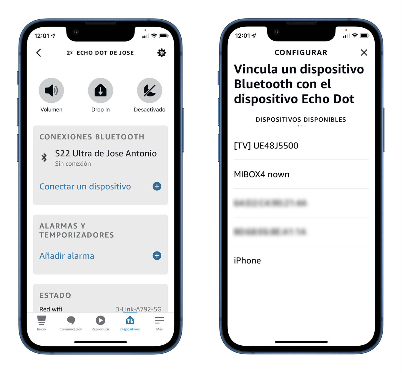 Cómo convertir un Echo de Amazon en un altavoz Bluetooth para enviar música desde el móvil