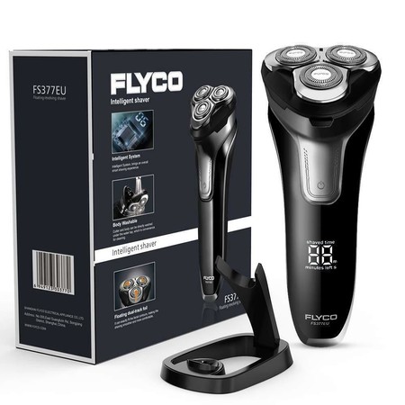 Oferta del día en la afeitadora para hombre Flyco FS377EU: hasta medianoche cuesta 29,99 euros en Amazon