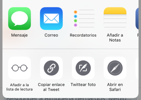 Cómo reorganizar y poner a tu gusto el menú para compartir contenido de iOS